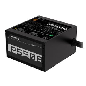 Fuente de alimentación GIGABYTE P550B, 550W, 80 PLUS Bronze Certified, Formato ATX.