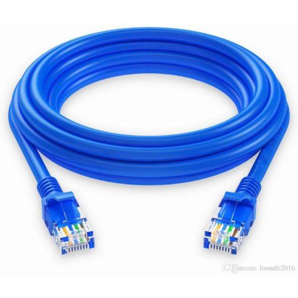 CABLE DE RED ETHERNET INTERNET UTP CAT 6 - 5MT