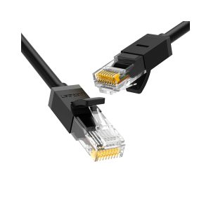 UGREEN Cable Ethernet de cobre puro Cat 6 de 2 m (negro)