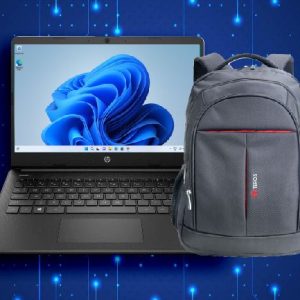 Laptop HP 14-dq0517la 14" HD Intel Celeron N4120 hasta 2.6GHz, 4GB DDR4-2400MHz, SSD 256GB (706L7LA#ABM)