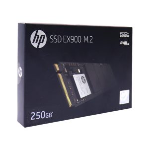Unidad en estado solido HP EX900, 250GB, M.2, 2280, PCIe Gen 3x4, NVMe 1.3
