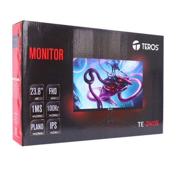MONITOR TEROS TE-2412S, 23.8" IPS, FHD, 100Hz, 1ms. - Imagen 2