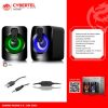 Parlante 2.0 RGB 2" CYBERTEL SPECTRUM CBX S303 - Imagen 4