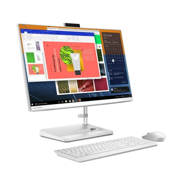All In One Lenovo Ideacentre 23.8" AMD Ryzen™ 5 7530U 512GB SSD 8GB RAM (F0G100T0LD) - Imagen 2