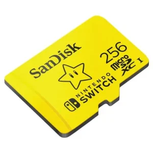 Memoria MicroSDXC 256GB SanDisk UHS-I 100Mbps Nintendo - SDSQXAO-256G-GNCZN