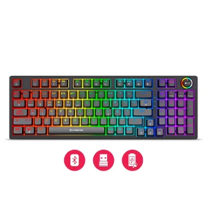 Teclado Gamer Mecanico Cybertel Striker 3 - CBX K1008-3M