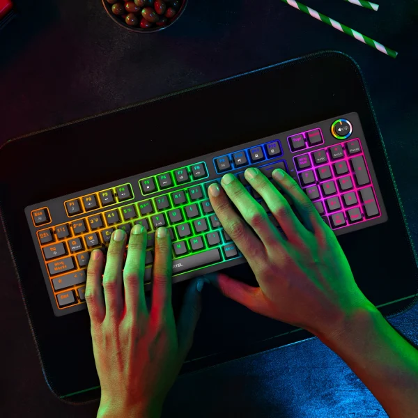 Teclado Gamer Mecanico Cybertel Striker 3 - CBX K1008-3M - Imagen 4
