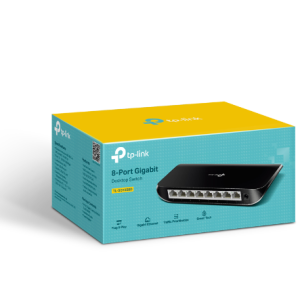 Switch Tp-link 8 Puertos ( Tl-sg1008d ) 10/100/1000 Mbps