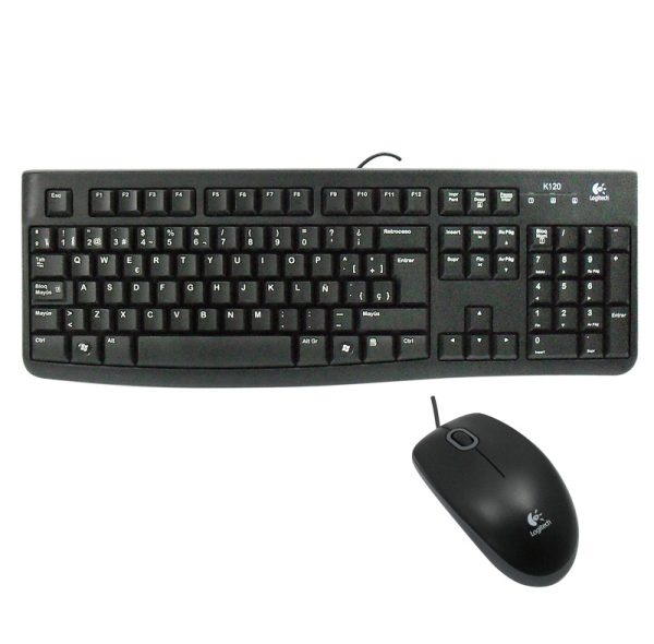 Teclado mas Mouse Usb Logitech MK120 - Imagen 2