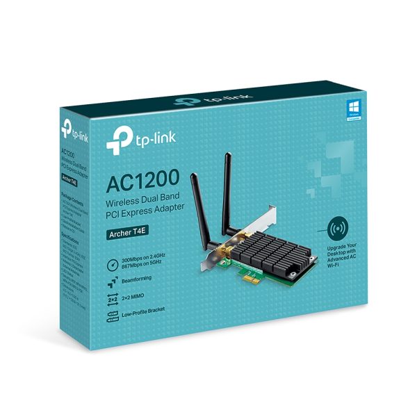 RED Wi-Fi PCI Exp TP-LINK Archer T4E AC1200 2BAND
